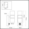 Уличный настенный светильник ODEON LIGHT HIGHTECH ODL23 561 MOTTO 4388/2W
